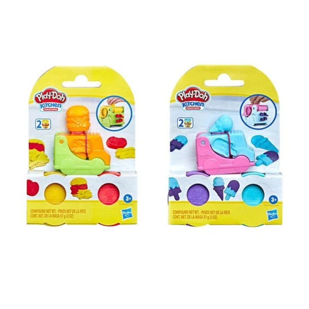 Mini Food Truck Playset Ast Surtido - Play-Doh