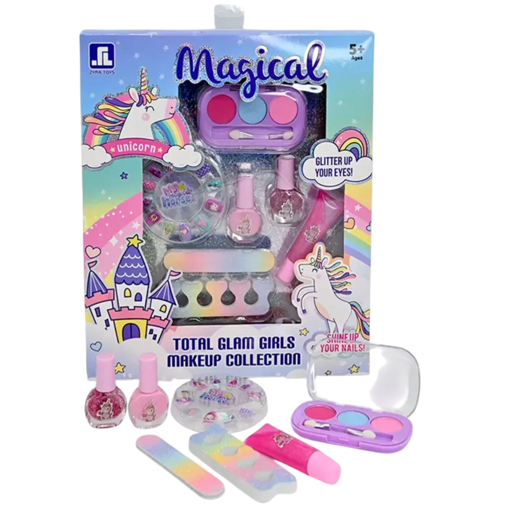 Set De Maquillaje Unicornio Glam Girls - Star Toys