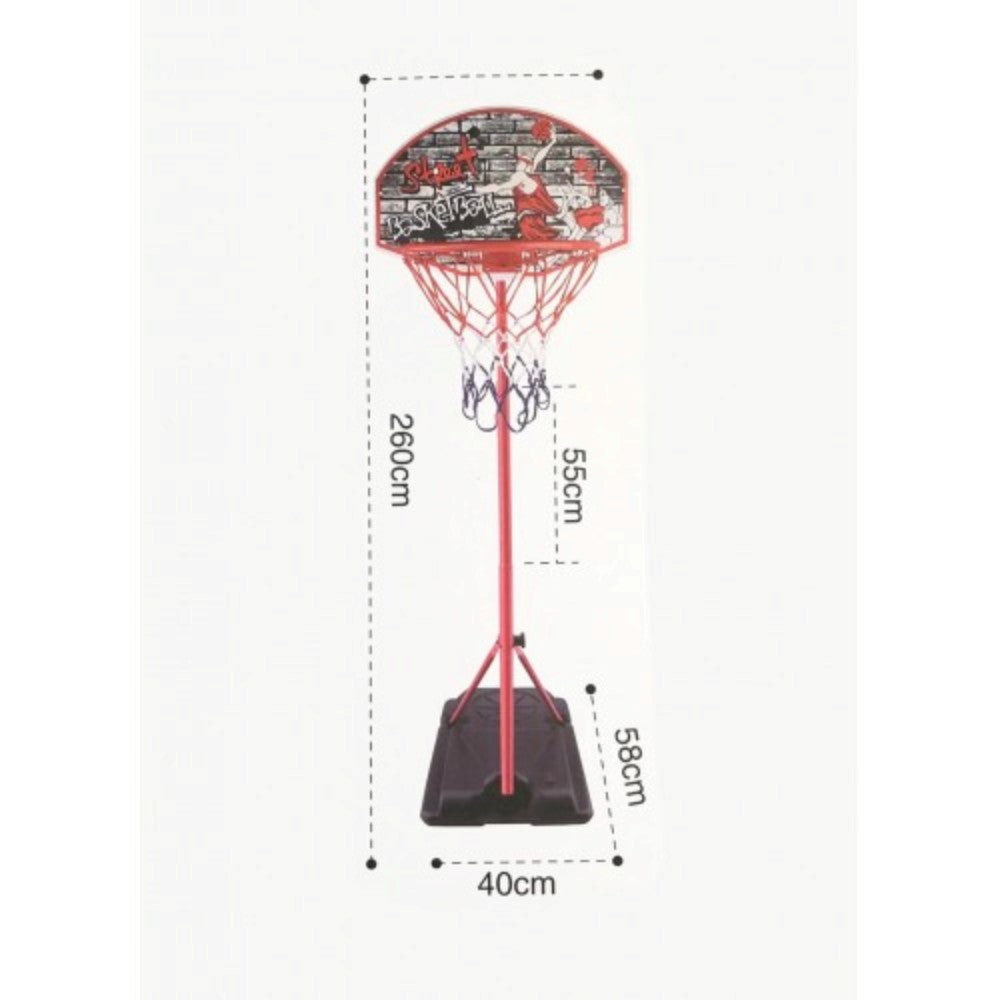 Aros Con Base Basquetbol 260 CM - Star Toys
