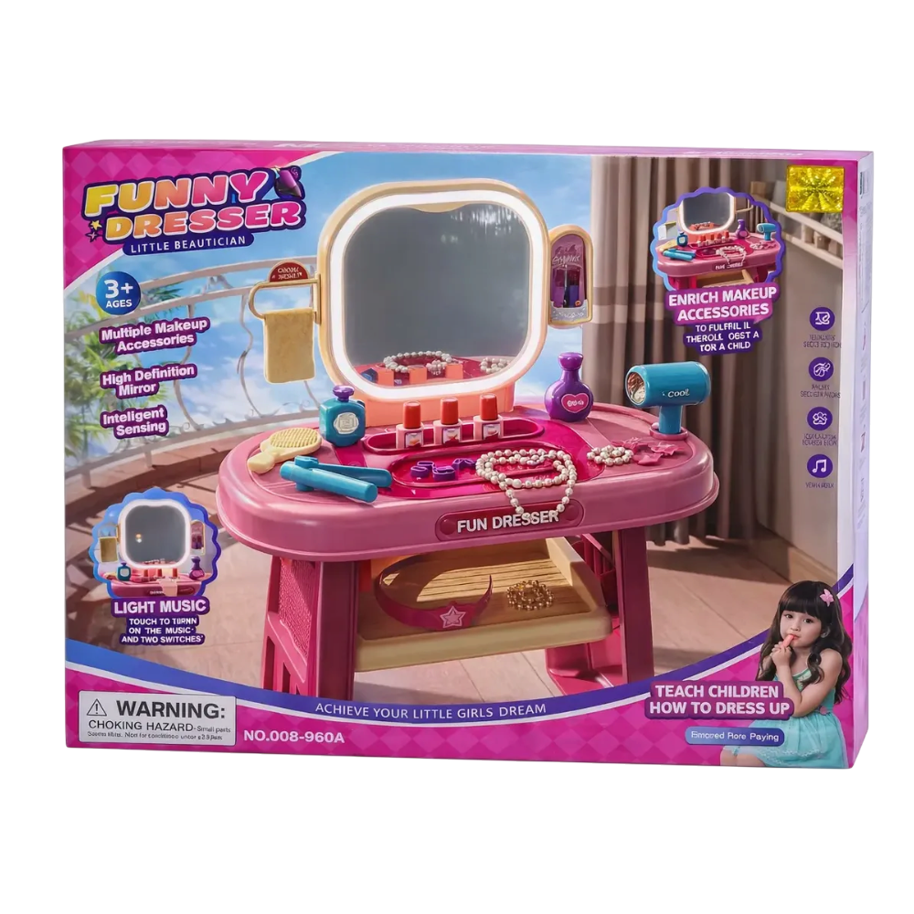 Tocador Con Luz Y Sonido / Accesorios - Star Toys