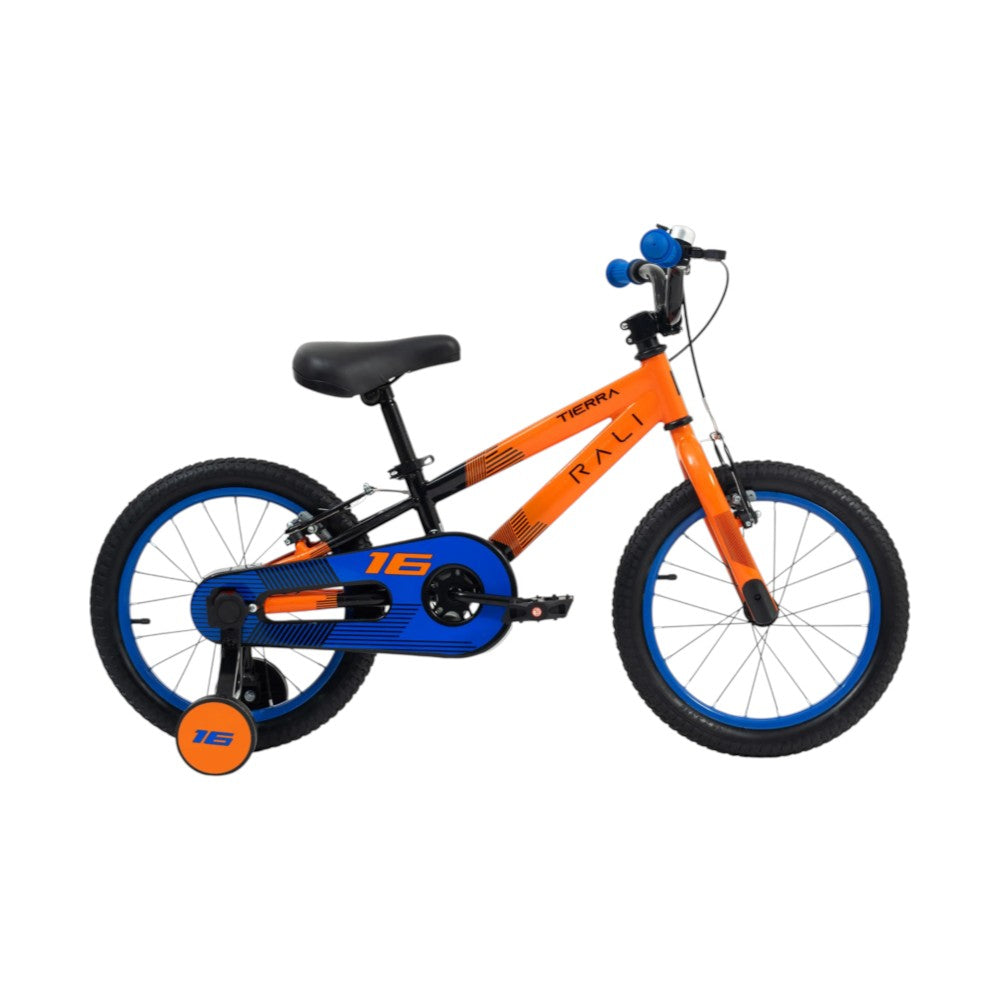Bicicleta 16 Pulgadas Tierra Negro/Naranja - Rali