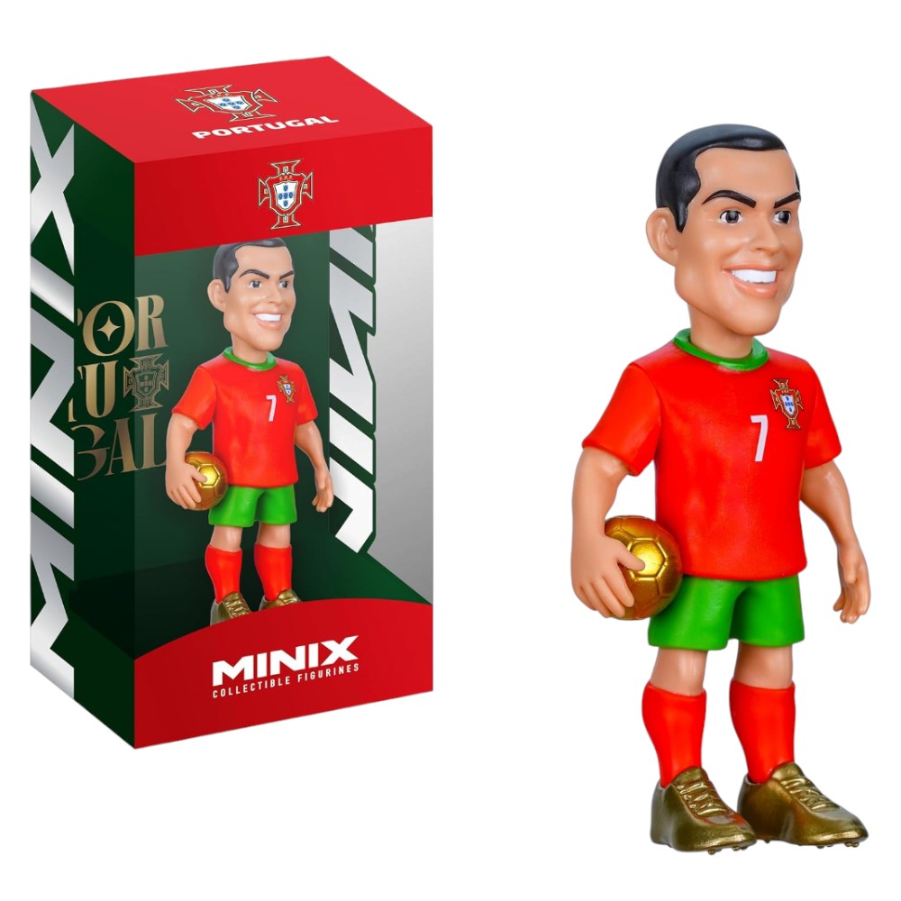 Figura Coleccionable Cristiano Ronaldo 12 CM Portugal World Cup - Minix