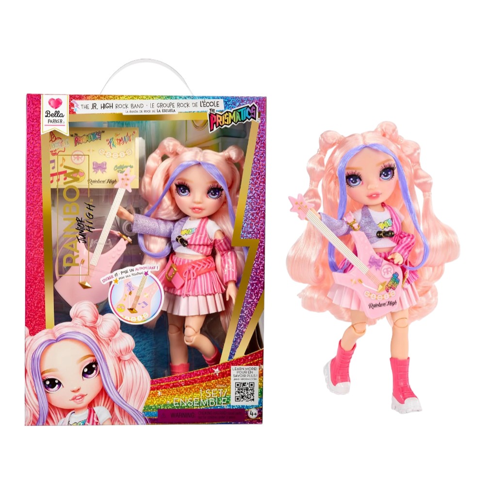 Muñeca Bella Parker The Jr. High Rock Band 23 CM - Rainbow High