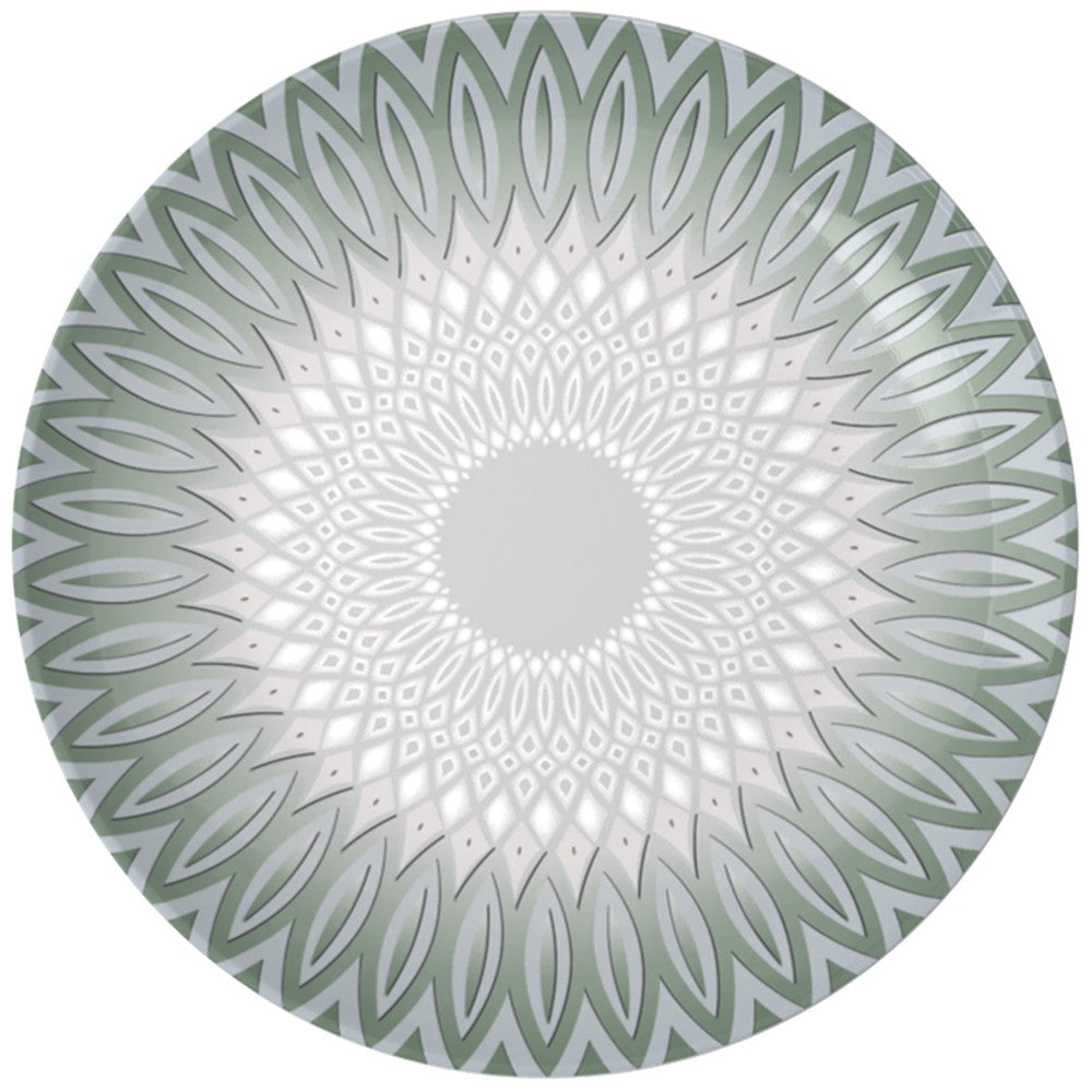 Plato llano Home de porcelana de 8 pulgadas
