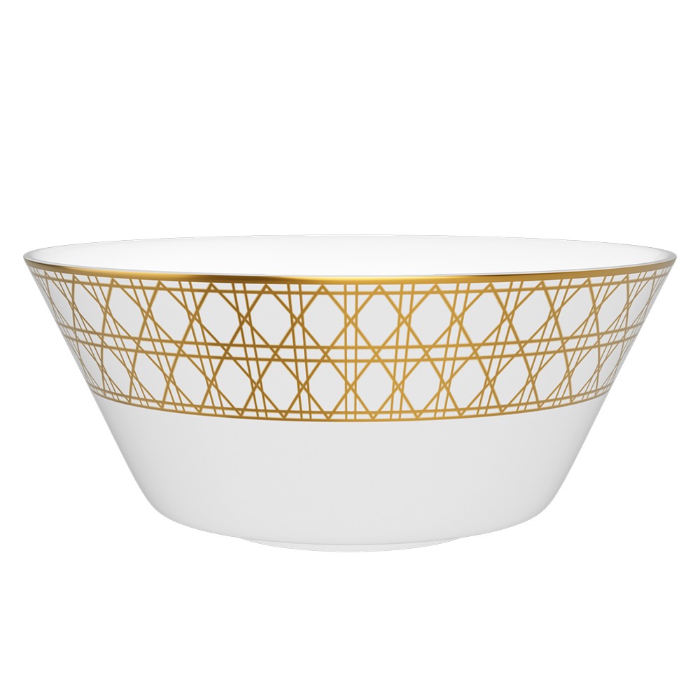 Plato hondo Home de porcelana de 6 pulgadas