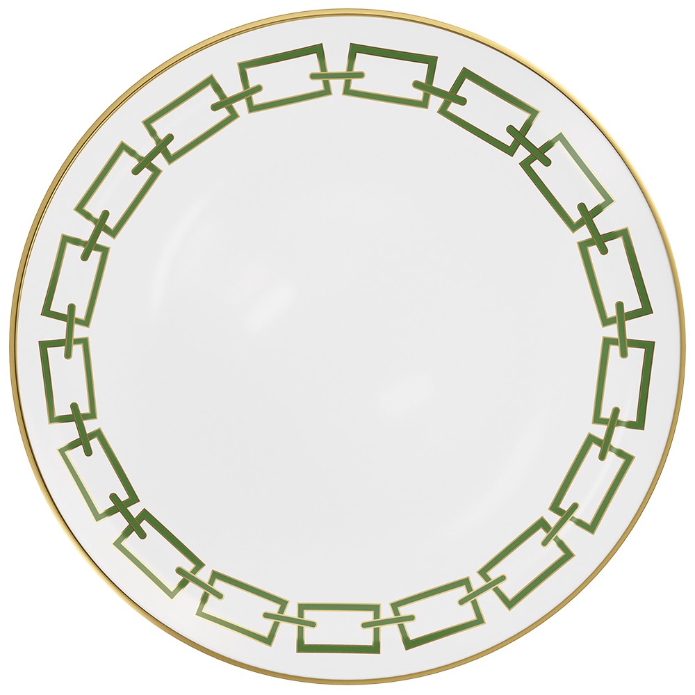 Plato llano Haus de porcelana de 8 pulgadas
