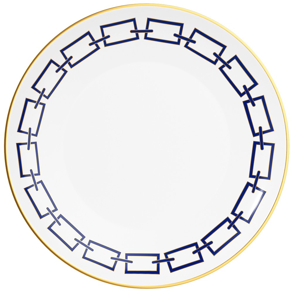 Plato llano Haus de porcelana de 8 pulgadas