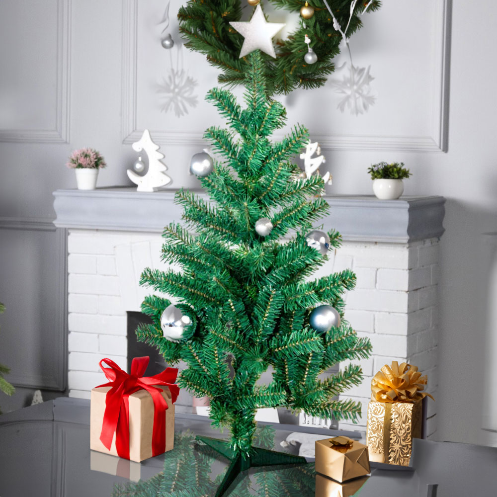 Árbol de Navidad Newry Verde de 3 Pies