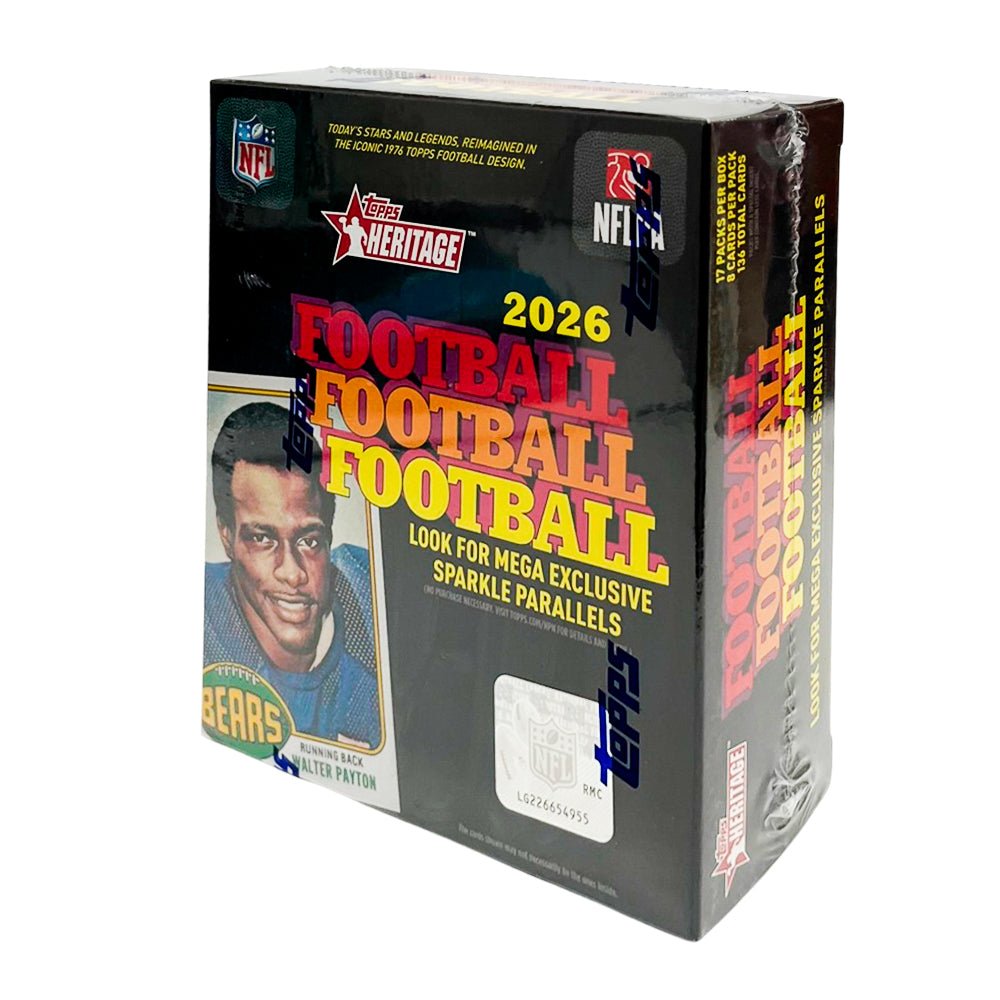 Caja Mega 2026 Topps Heritage Football FGC007330