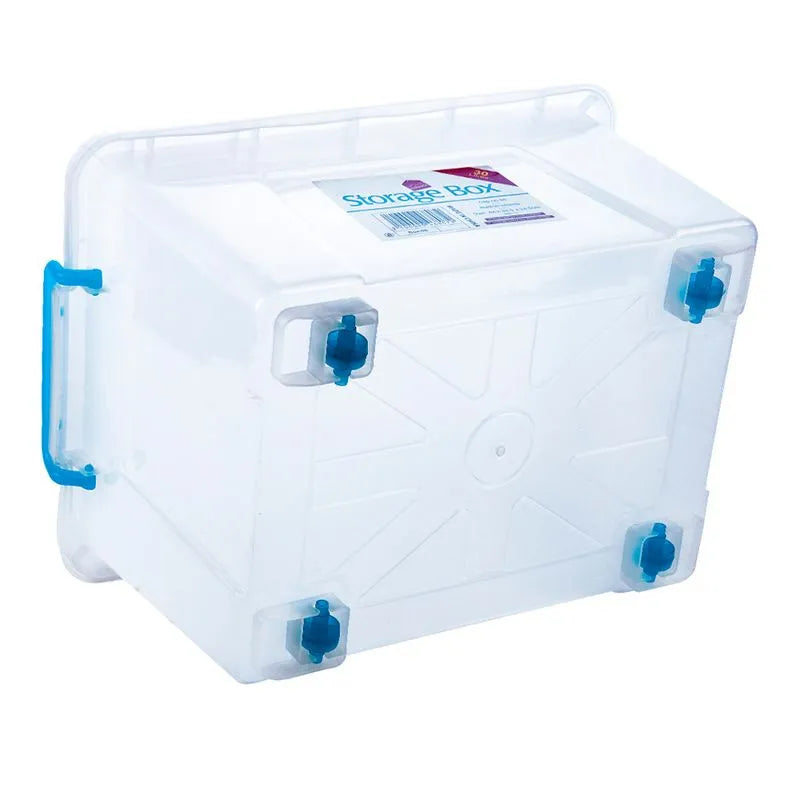 Caja Plástica Con Tapa Home Elegance 30 L