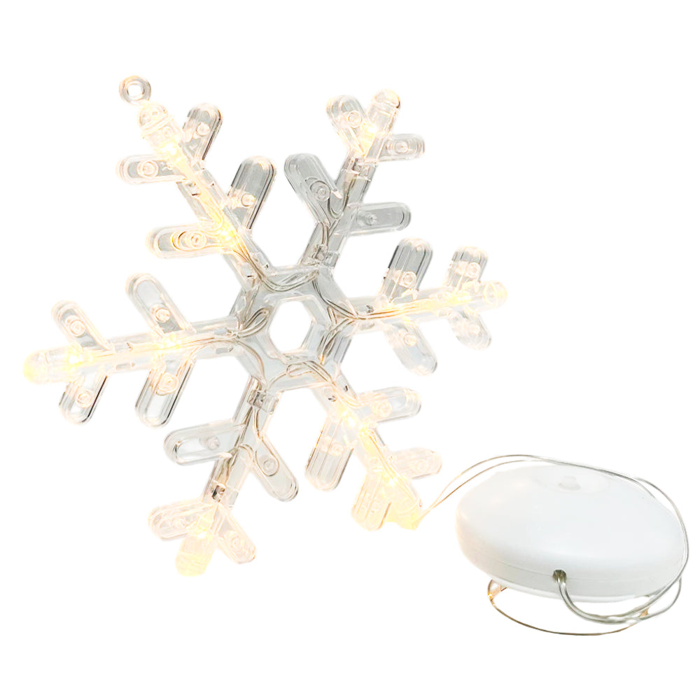Luz LED Copo De Nieve 18 X 14 CM - Christmas Elegance