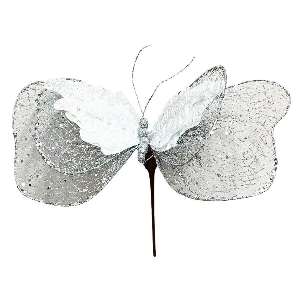 Pick Mariposa Navidad 33 CM Surtido - Christmas Elegance