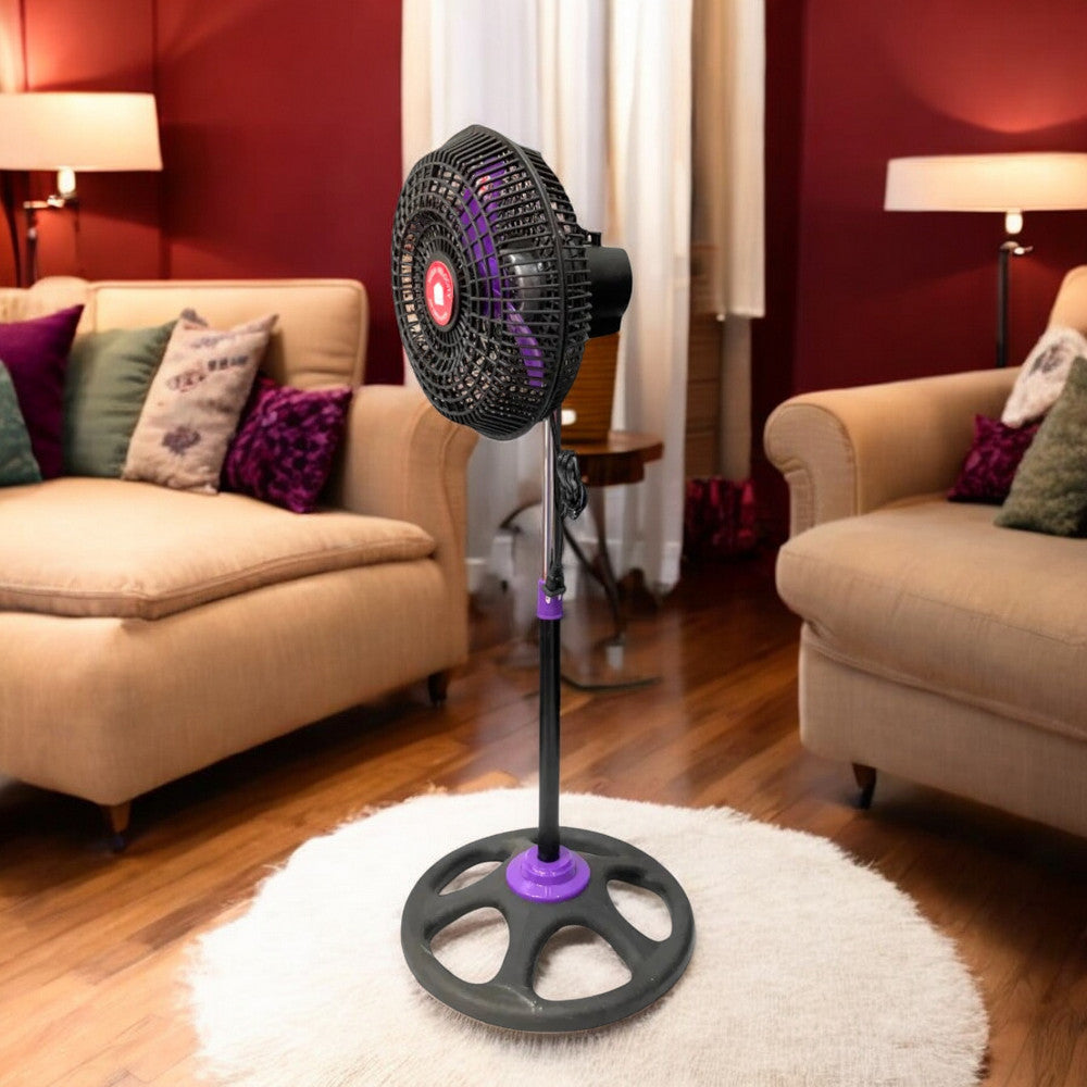 Abanico De Plastico Home Elegance 10"