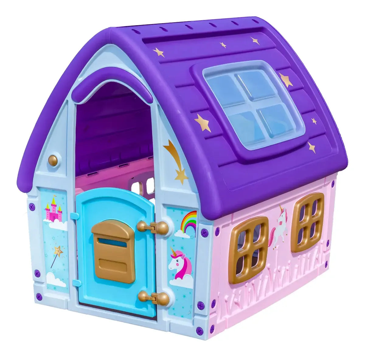 Casa Unicornio 123.5 X 102.5 X 121.5 CM - Starplast