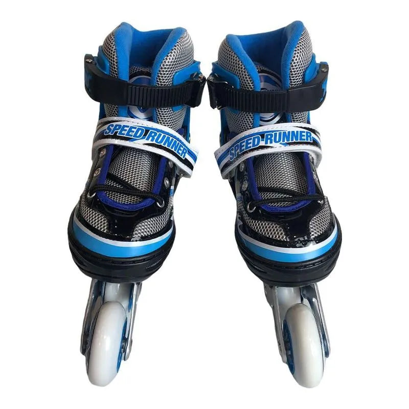 Patines en Línea de Cuatro Ruedas Ajustable Talla 31 - 34 - Surtido