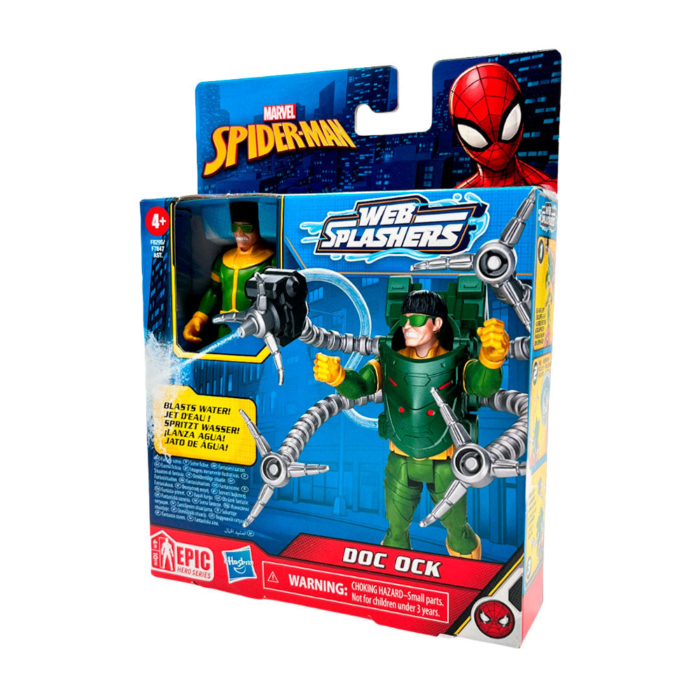 Figura Spider Man Agua Web Warriors Surtido
