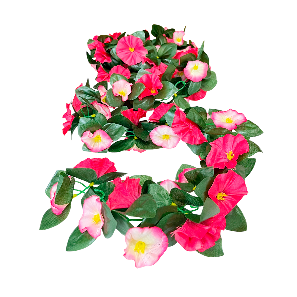 Enredadera Decorativa 80" Home Elegance Con Flores de Plástico - Surtido