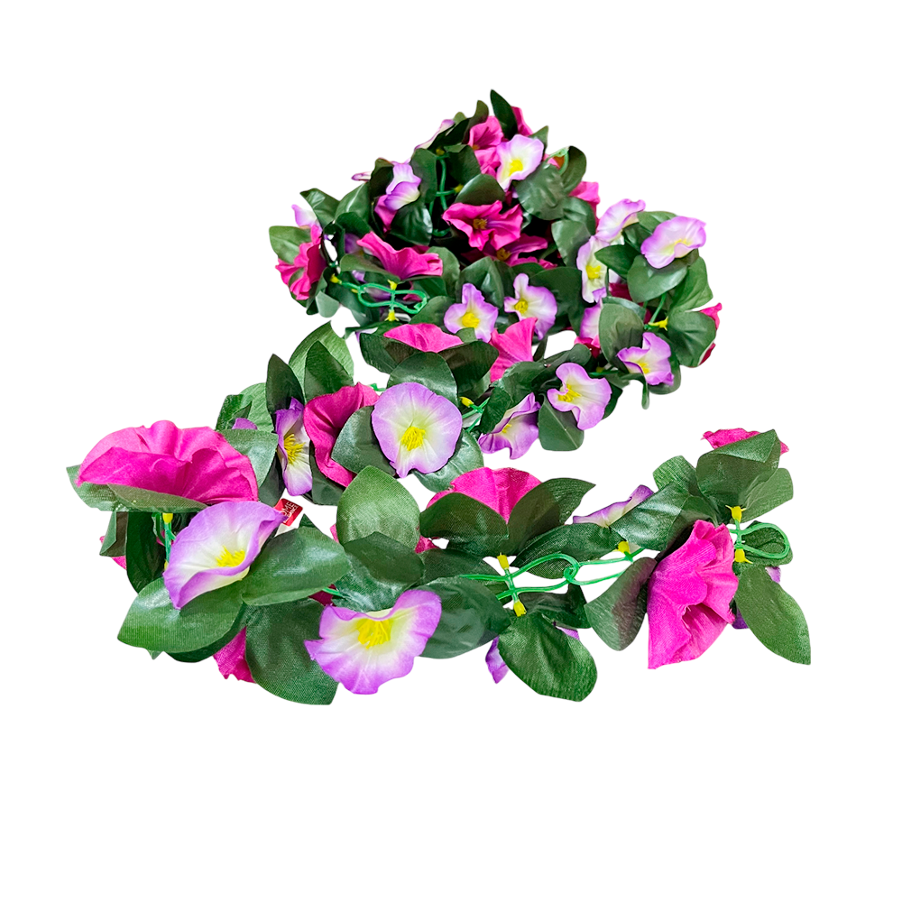 Enredadera Decorativa 80" Home Elegance Con Flores de Plástico - Surtido