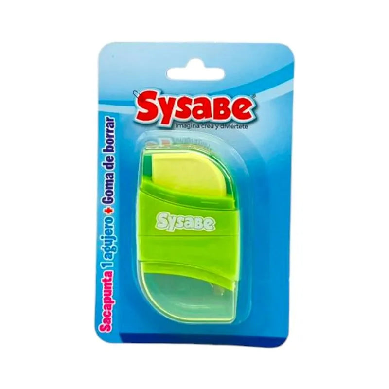 Sacapunta Giratorio Sysabe Con Borrador-Surtido