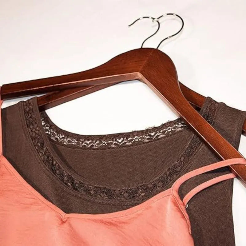 Ganchos Para Ropa Honey Can Do de Madera / 20 Piezas / Cherry