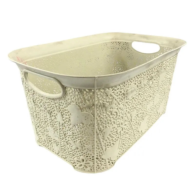 Canasta Plástica Mandella Home And Garden 10'' x 21'' x 13'' Surtido