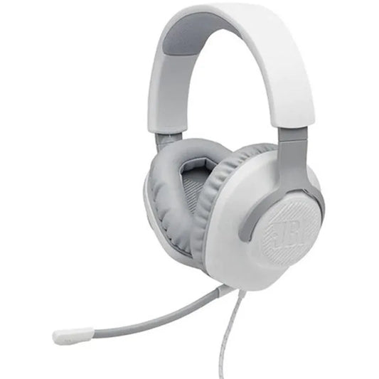 Audífonos JBL Con Micrófono Quantum 100 | Blanco