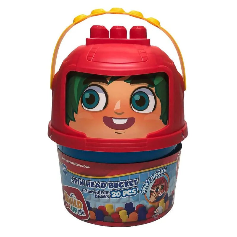 Block Maxi Head Spinner Build Me Up Maxi 20 Piezas - Surtido