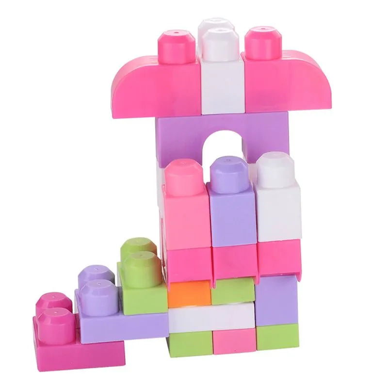 Bloques Build Me Up Maxi de 40 Piezas Pink