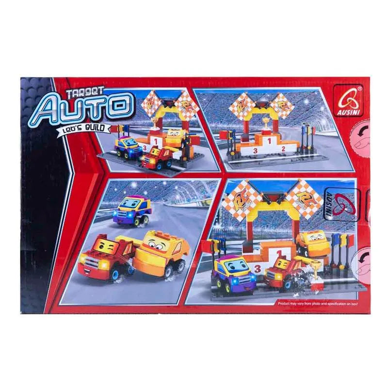 Bloques Para Armar Target Auto 201 Piezas