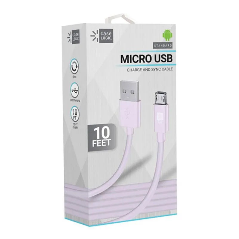 Cable Cargador Android Case Logic 10Ft Surtido