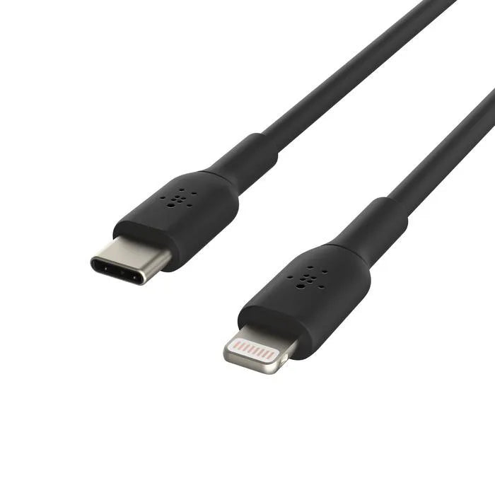 Cable Usb-C Belkin Lightning 1Mts Blk