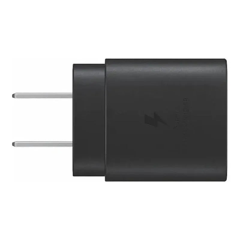 Cargador de Carga Rápida Samsung Con Cable USB-C Negro