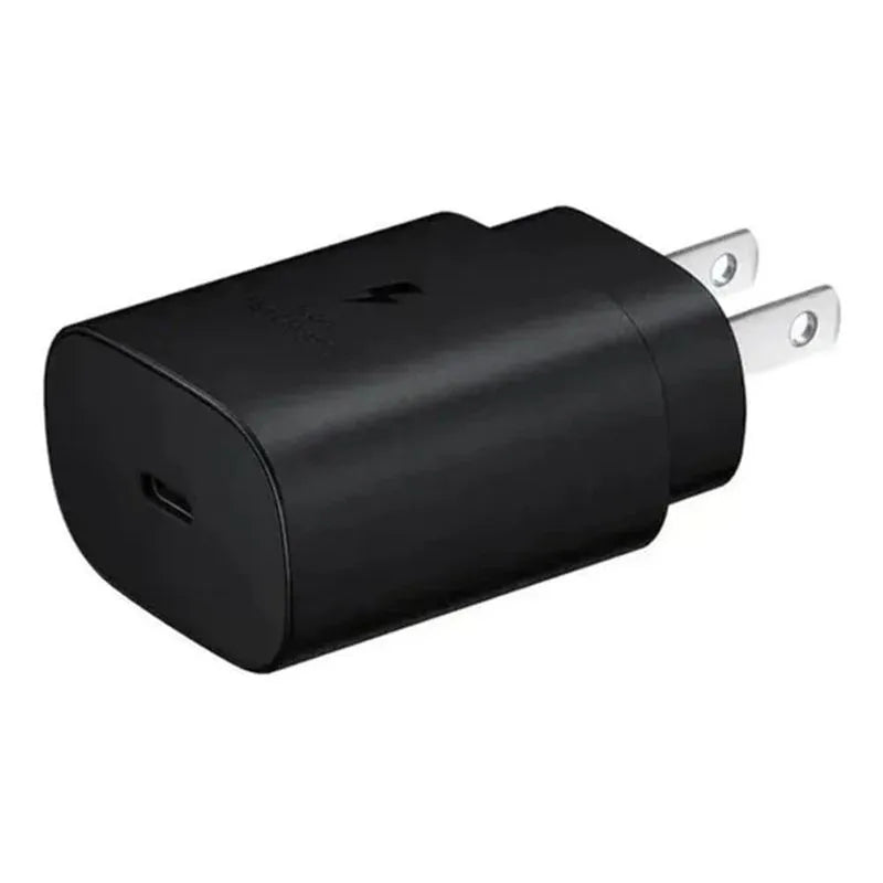 Cargador de Carga Rápida Samsung Con Cable USB-C Negro