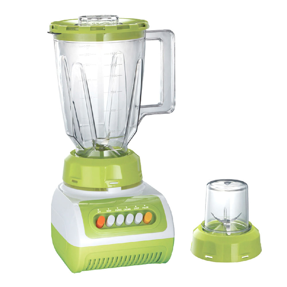 Licuadora Premier 2 En 1 Jarra De Vidrio