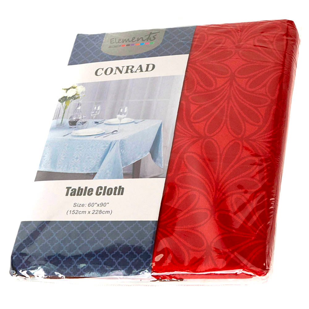 Mantel Elements Rojo 60"x 90"