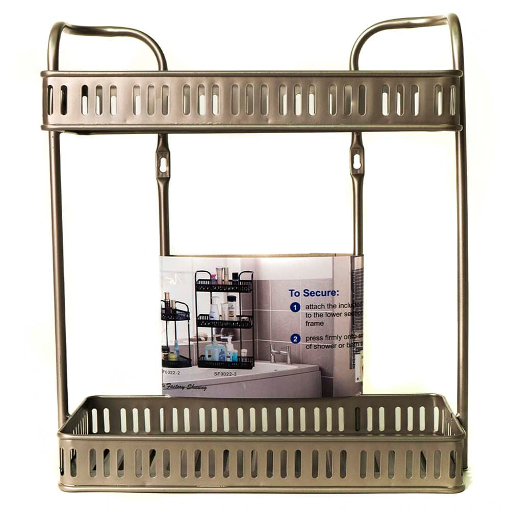 Organizador De Baño De Metal 2 Niveles