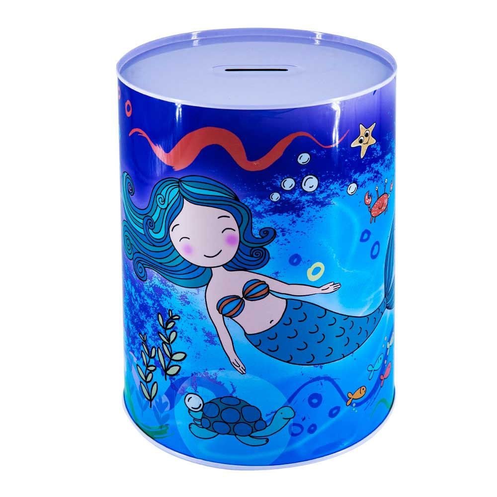 Alcancía Sirena Home Elegance De Metal