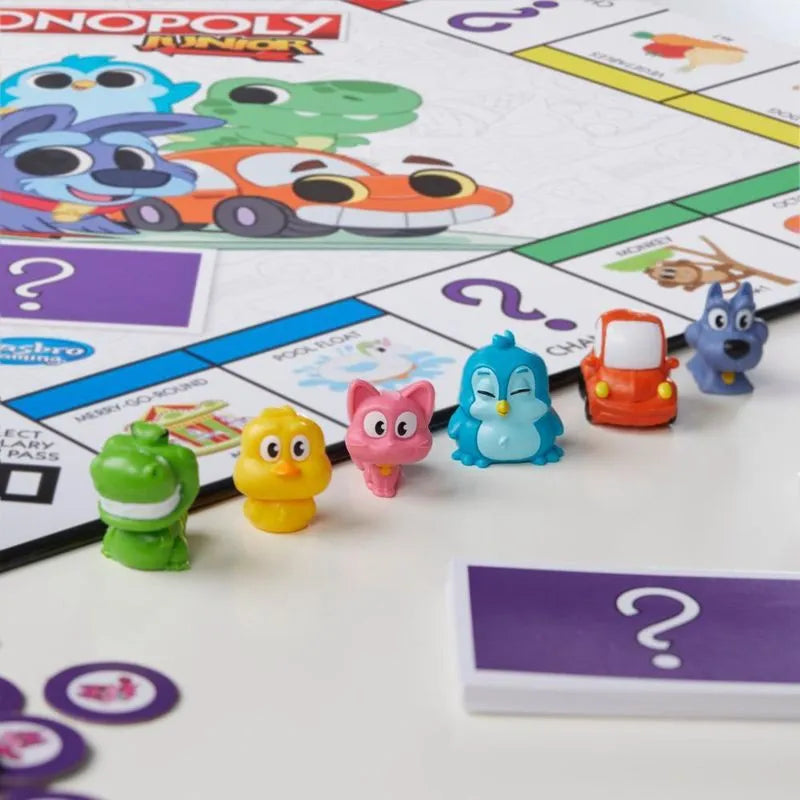 Juego de Mesa Monopolio Junior 2 en 1