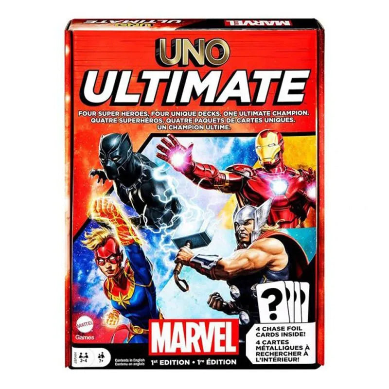 Juego de Carta Uno Ultimate Core Marvel