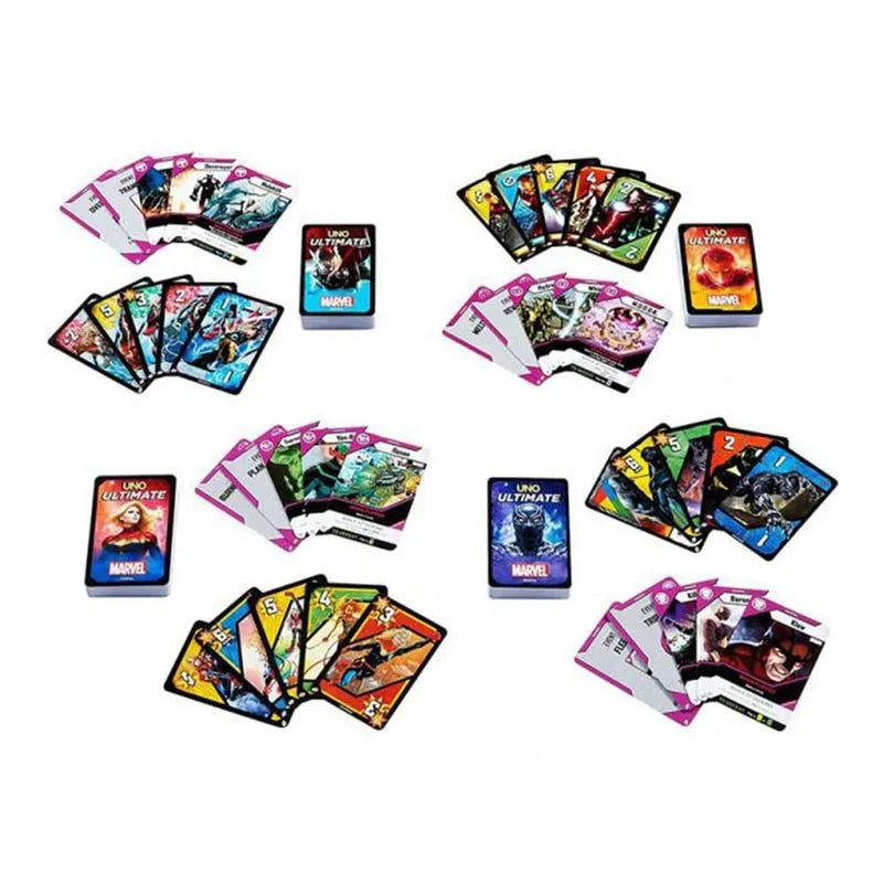Juego de Carta Uno Ultimate Core Marvel