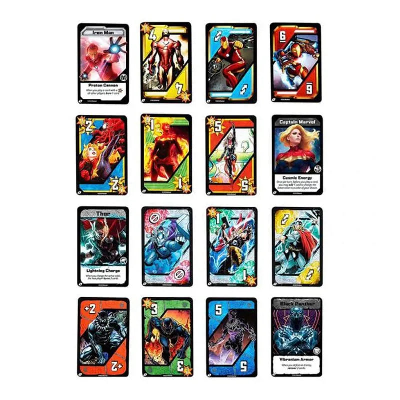 Juego de Carta Uno Ultimate Core Marvel