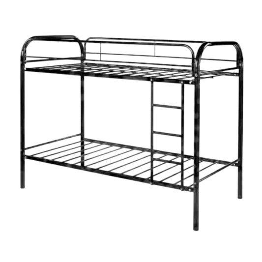 Camarote Twin/Twin Elements Furniture Negro De Metal