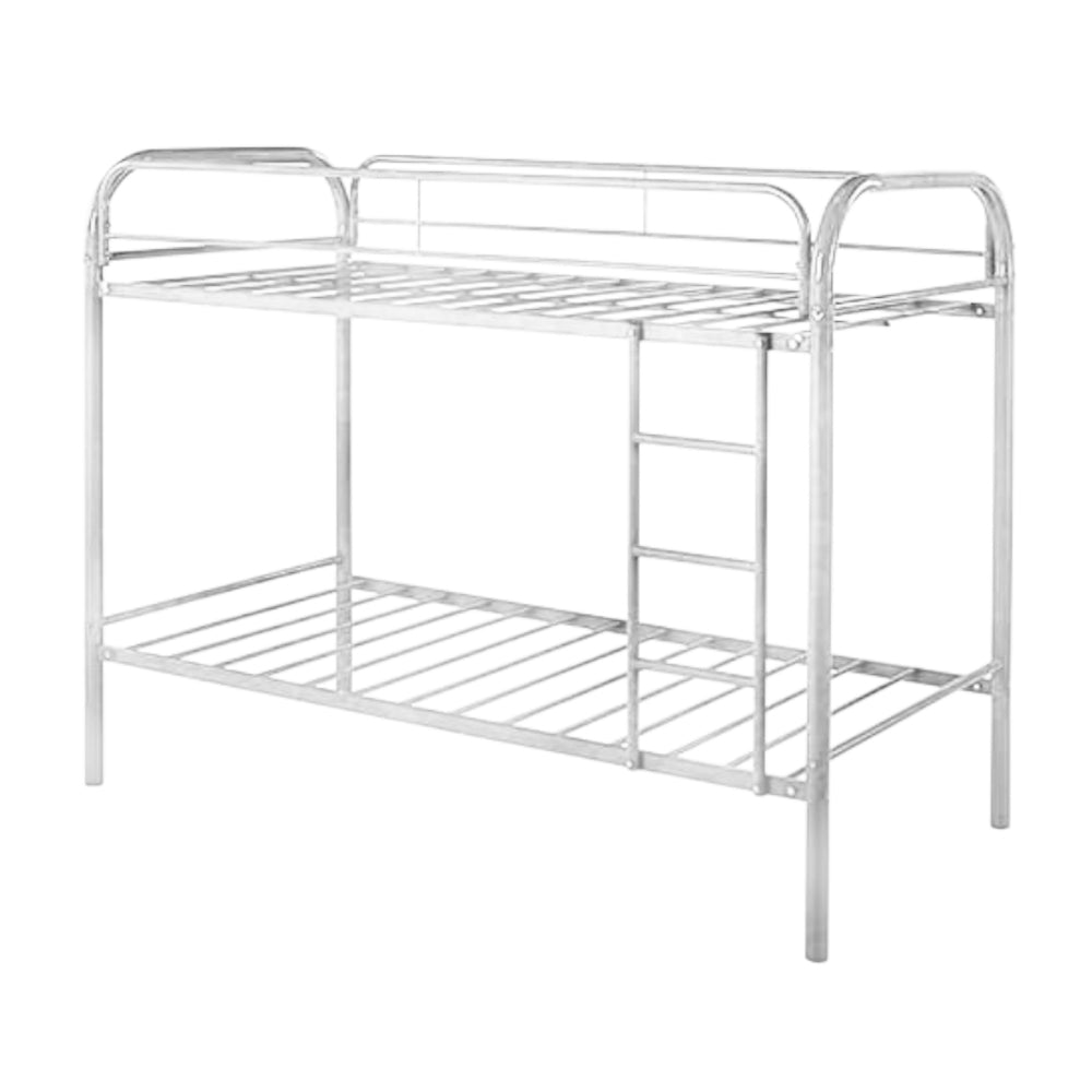 Camarote Twin/Twin Elements Furniture Blanco De Metal