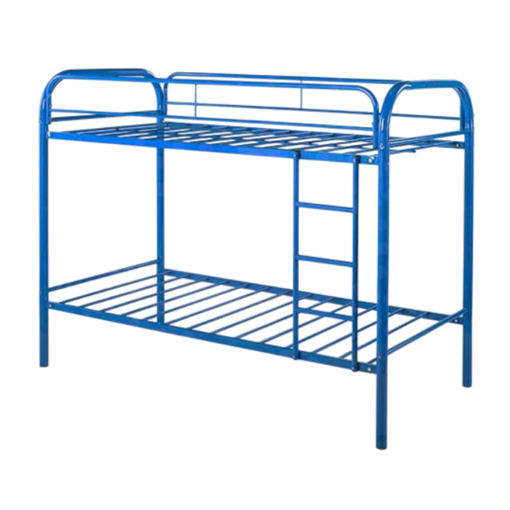 Camarote Twin/Twin Elements Furniture Azul De Metal