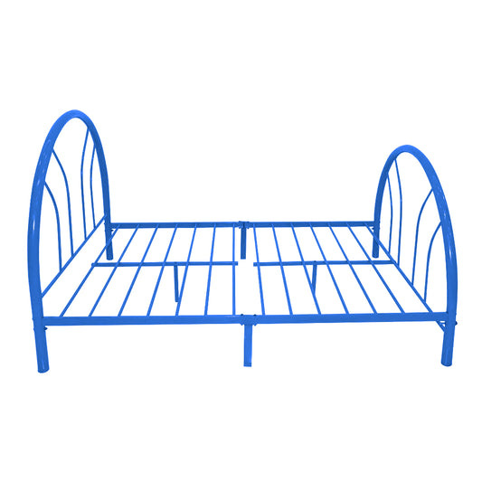 Cama Full Azul Elements Furniture De Metal