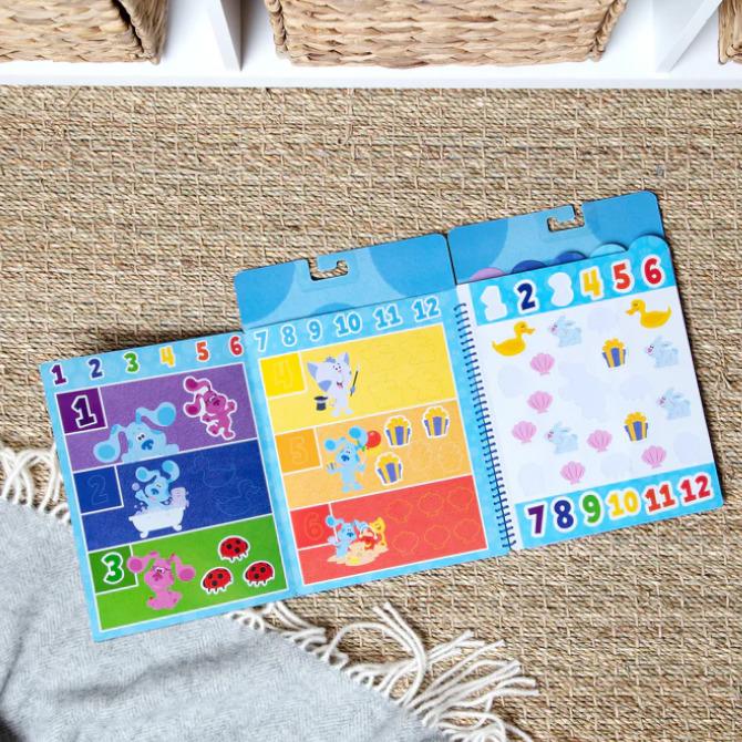 Pegantinas Reutilizable Melissa & Doug Letras/Numero