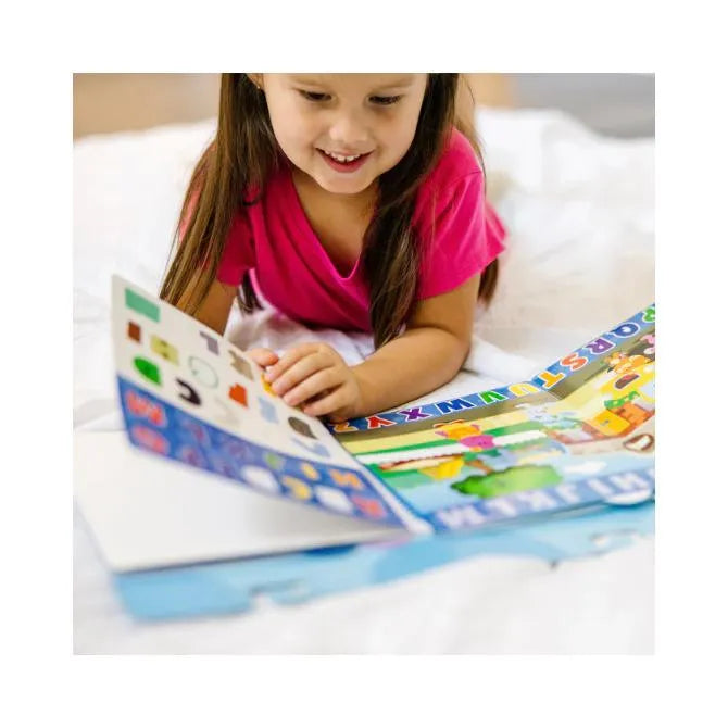 Pegantinas Reutilizable Melissa & Doug Letras/Numero