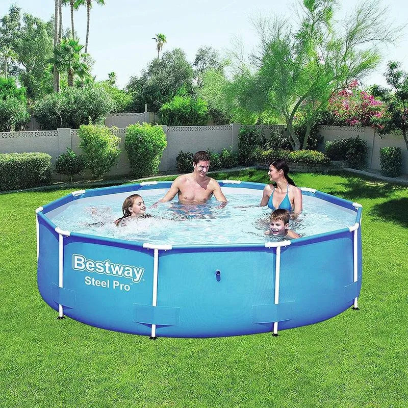 Piscina Bestway Steel Pro Redonda 3.05 m x 76 cm – Piscina de Acero Resistente