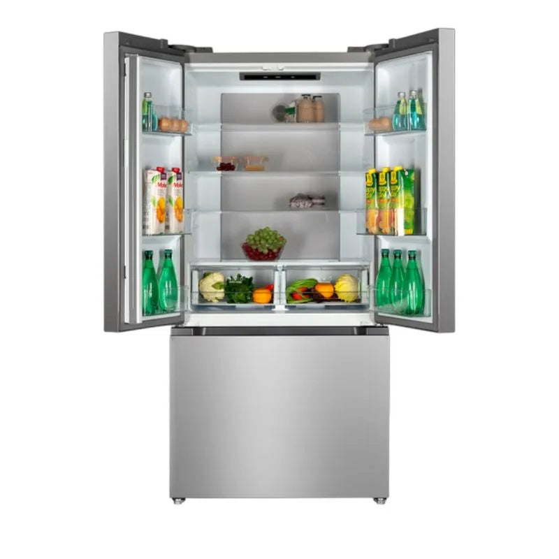 Refrigerador Nisato de 16.5 Pies Cúbicos / French Door / Silver