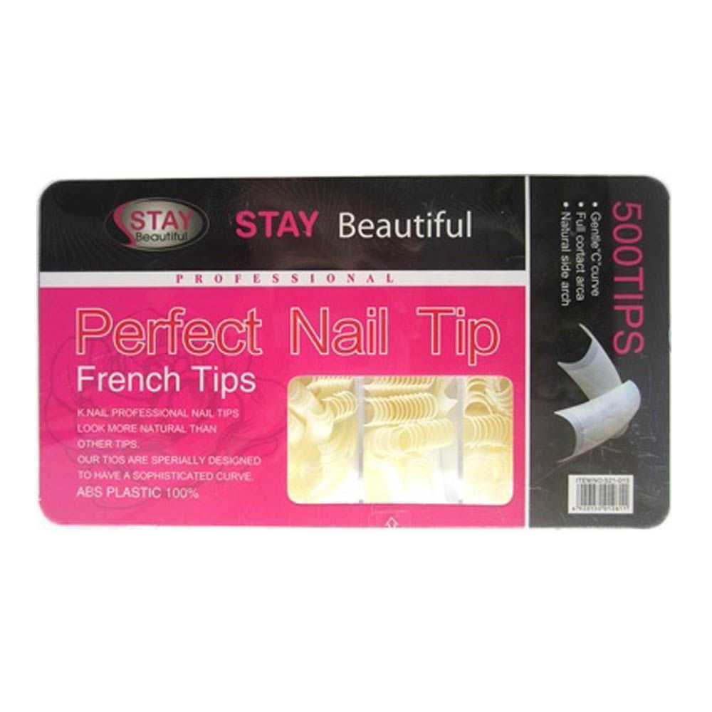 Set De Uñas Falsas Stay Beautiful 500 unidades